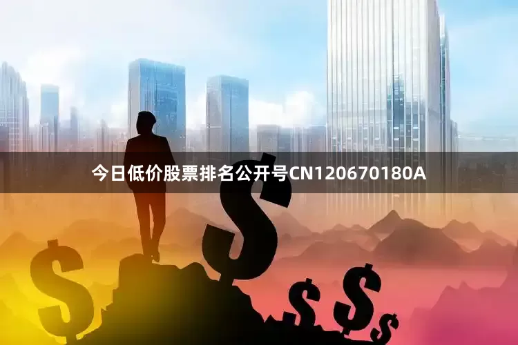 今日低价股票排名公开号CN120670180A